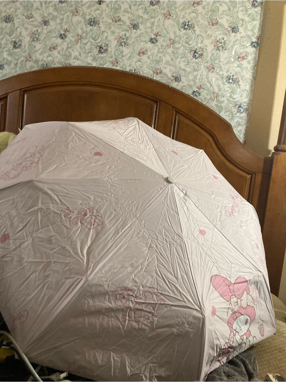 Molly Sanrio Pink Character-Print Umbrella